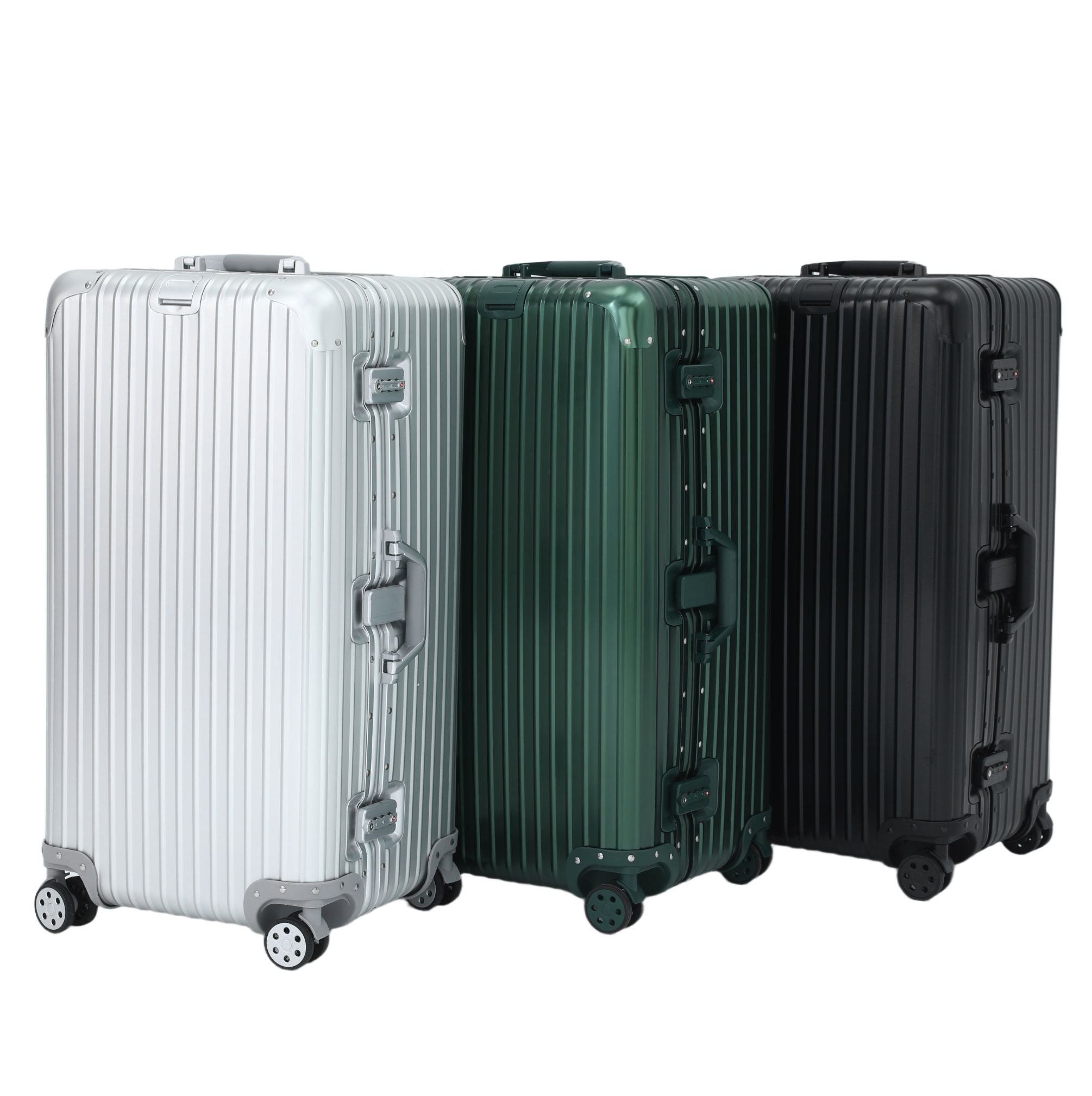 ALUMINIUM SUITCASE ( V2 NEW & IMPROVED - STRONGER ALUMINIUM & REMOVEABLE WHEELS )