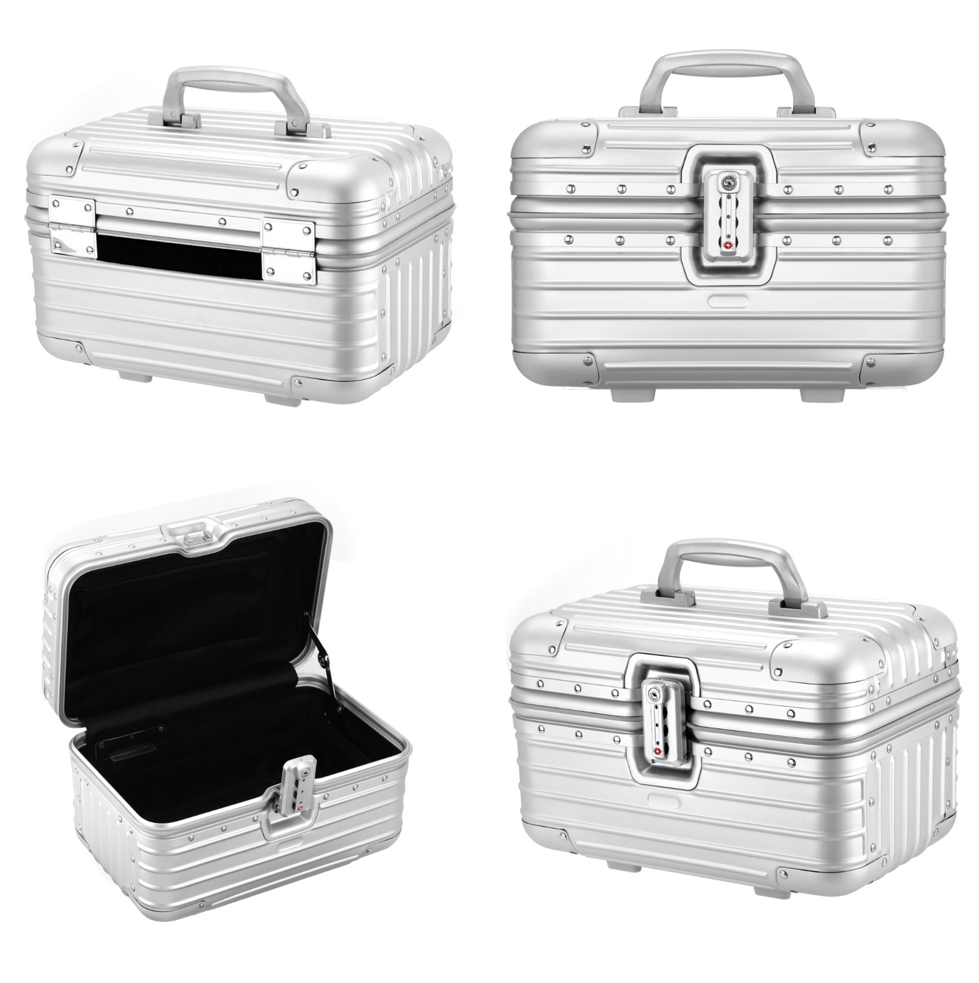 ALUMINIUM SUITCASE ( V2 NEW & IMPROVED - STRONGER ALUMINIUM & REMOVEABLE WHEELS )