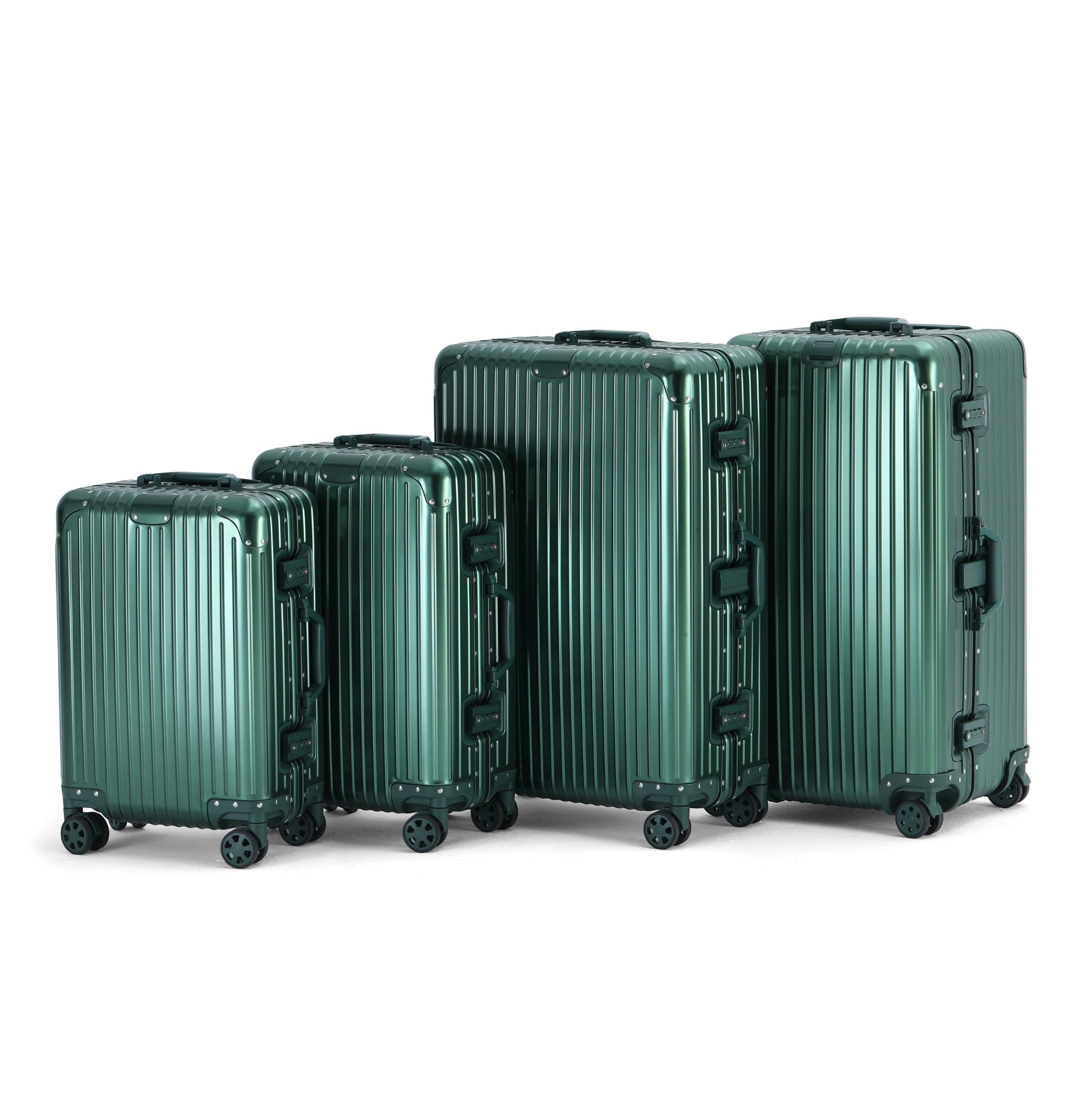 ALUMINIUM SUITCASE ( V2 NEW & IMPROVED - STRONGER ALUMINIUM & REMOVEABLE WHEELS )