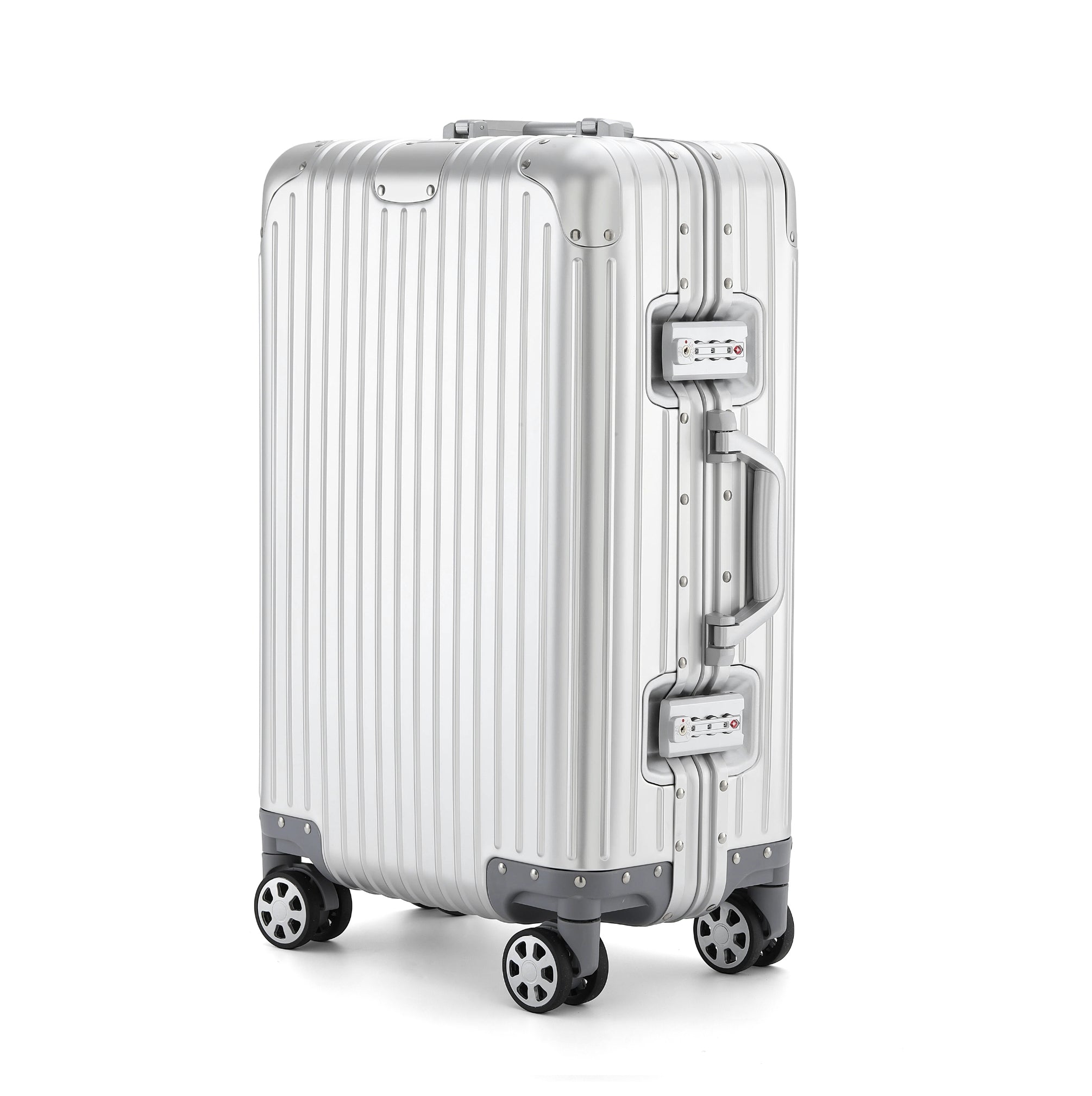 ALUMINIUM SUITCASE ( V2 NEW & IMPROVED - STRONGER ALUMINIUM & REMOVEABLE WHEELS )
