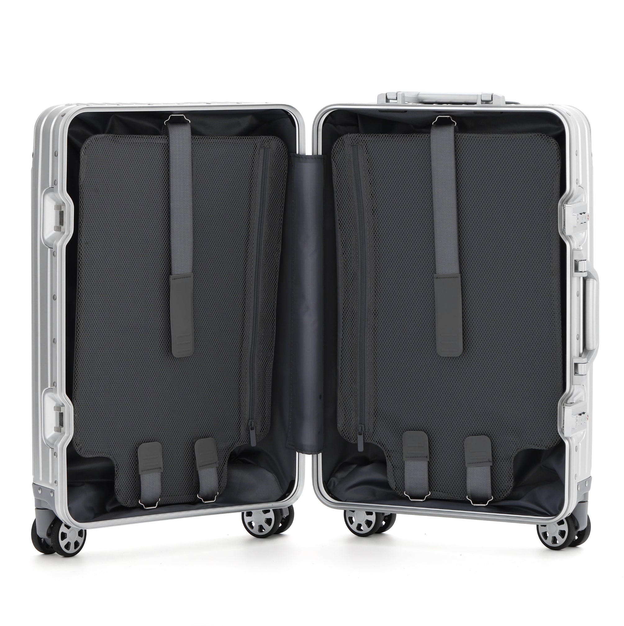 ALUMINIUM SUITCASE ( V2 NEW & IMPROVED - STRONGER ALUMINIUM & REMOVEABLE WHEELS )