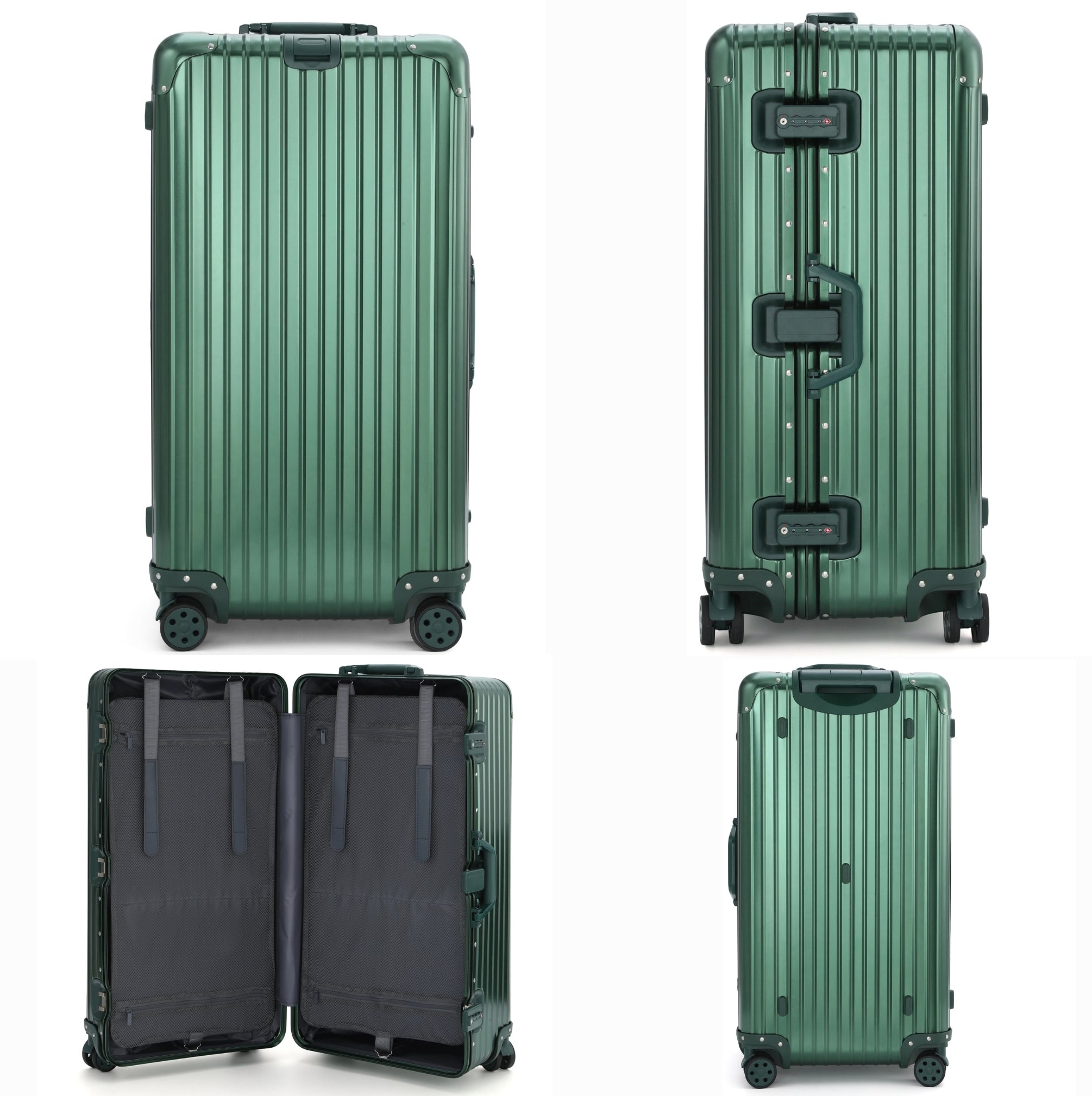 ALUMINIUM SUITCASE ( V2 NEW & IMPROVED - STRONGER ALUMINIUM & REMOVEABLE WHEELS )