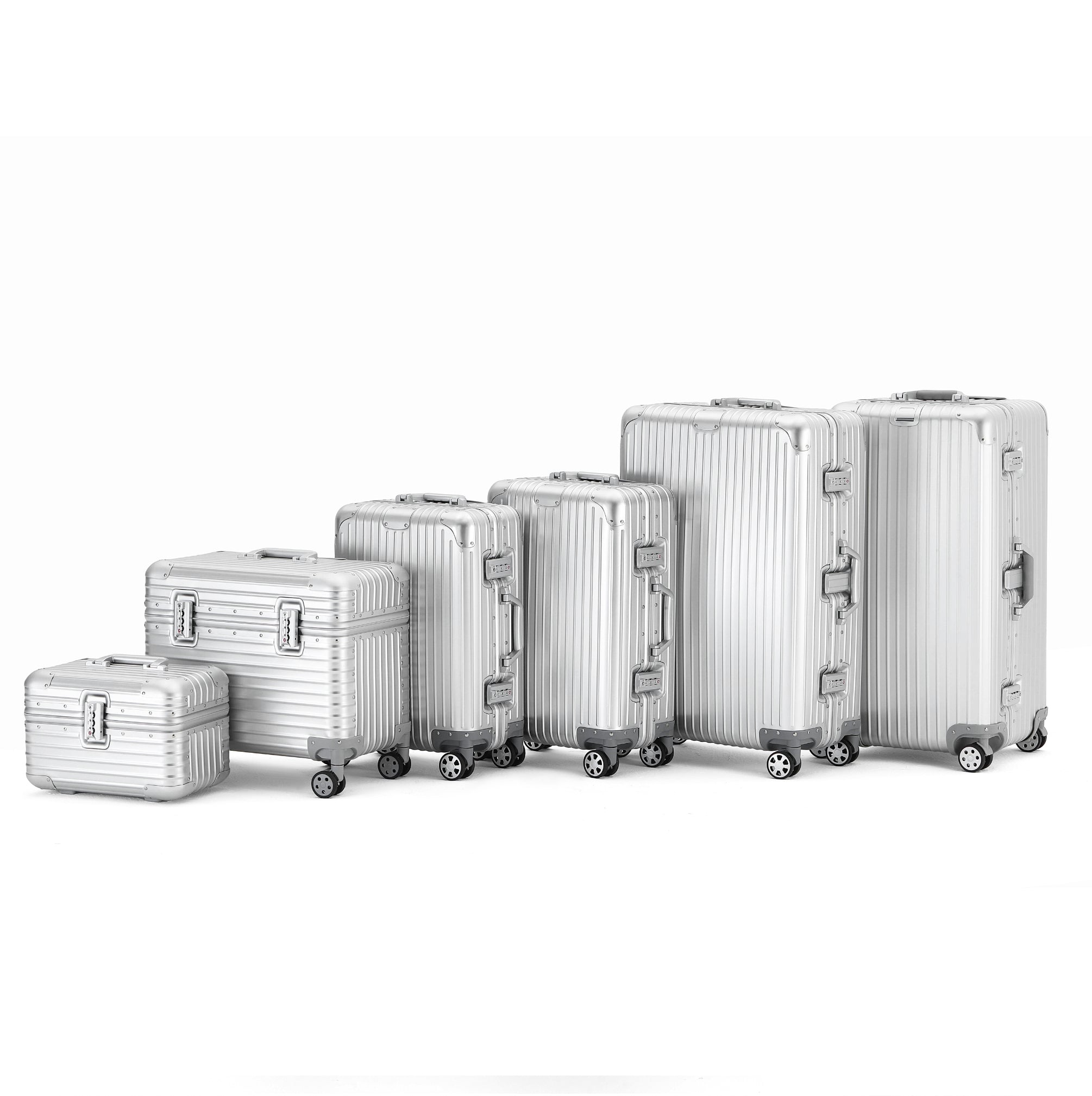 ALUMINIUM SUITCASE ( V2 NEW & IMPROVED - STRONGER ALUMINIUM & REMOVEABLE WHEELS )