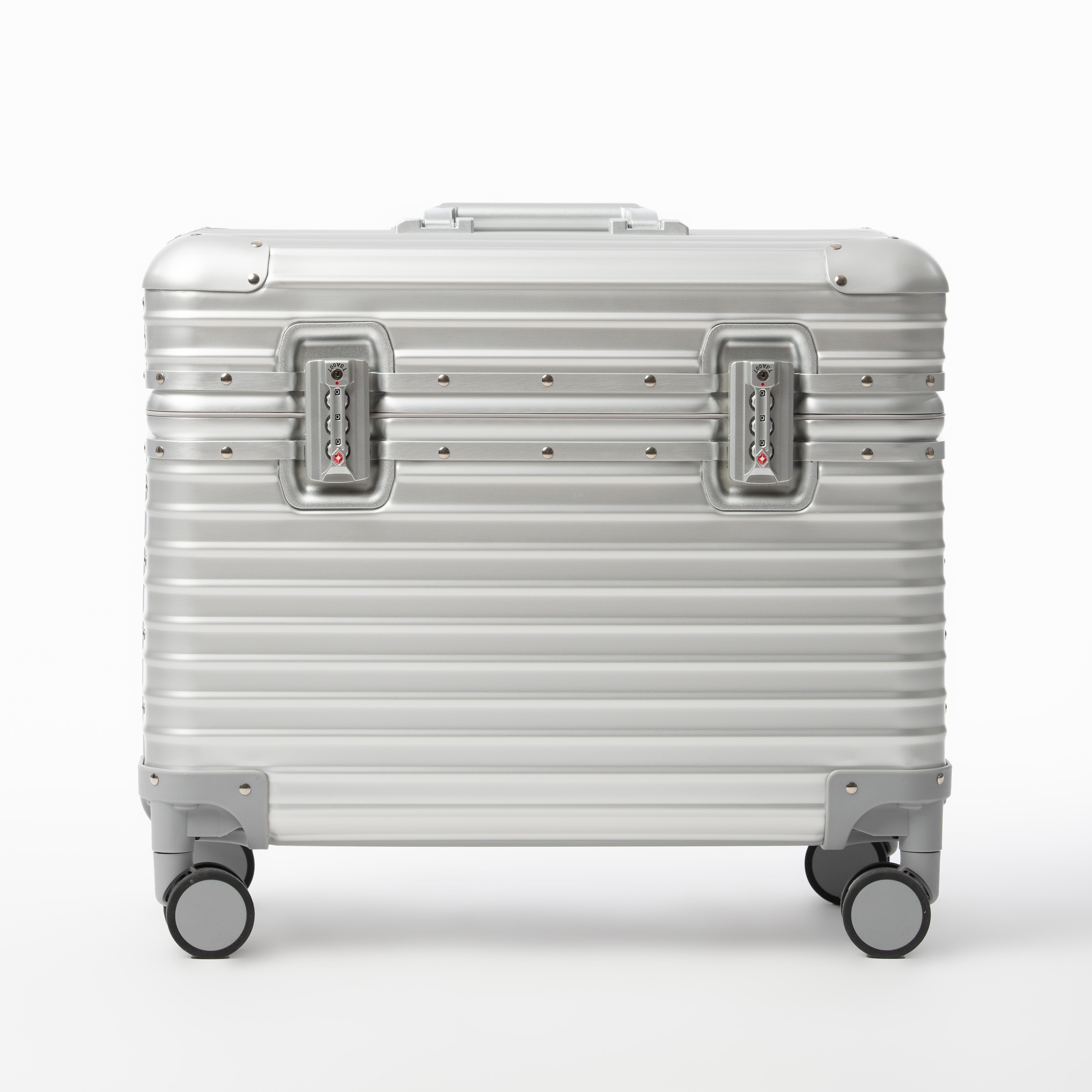 ALUMINIUM SUITCASE ( V2 NEW & IMPROVED - STRONGER ALUMINIUM & REMOVEABLE WHEELS )